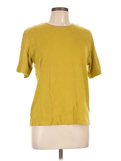 Pre-owned Preston & York Short Sleeve T-shirt In Yellow