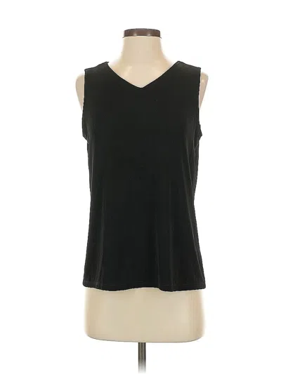 Pre-owned Preston & York Sleeveless T-shirt In Black