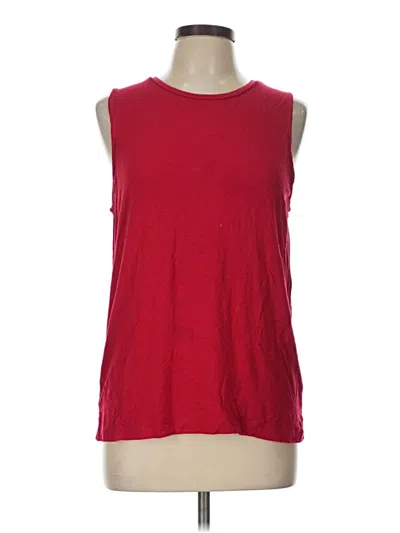 Pre-owned Preston & York Sleeveless T-shirt In Red