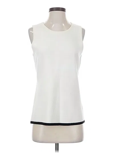 Pre-owned Preston & York Sweater Vest In Ivory