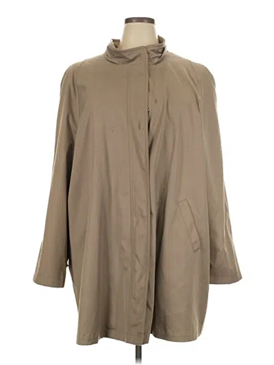 Pre-owned Preston & York Trenchcoat In Tan