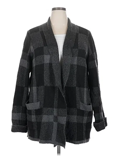 Pre-owned Preswick & Moore Cardigan Sweater In Black