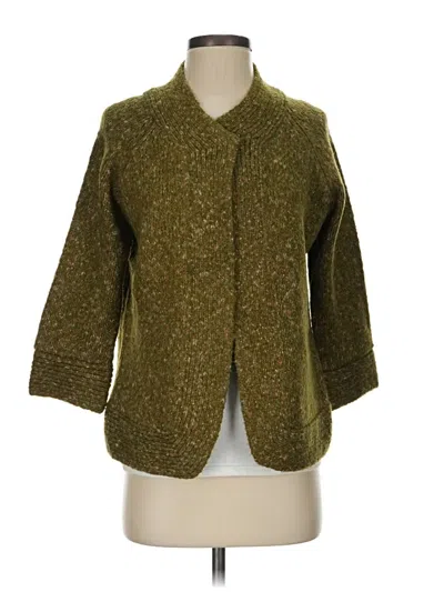 Pre-owned Preswick & Moore Cardigan Sweater In Green