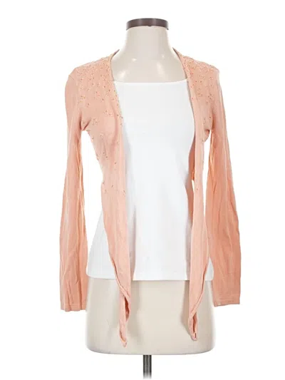 Pre-owned Preswick & Moore Cardigan Sweater In Orange