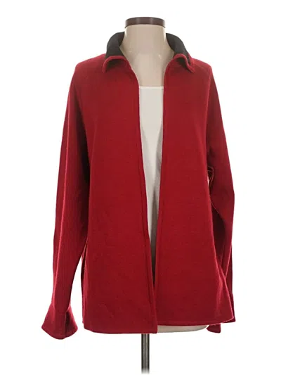 Pre-owned Preswick & Moore Cardigan Sweater In Red