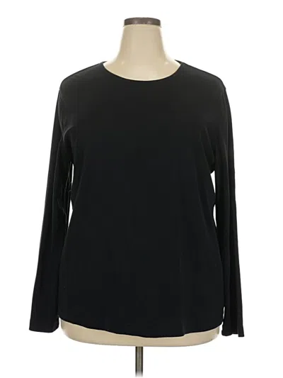 Pre-owned Preswick & Moore Long Sleeve T-shirt In Black