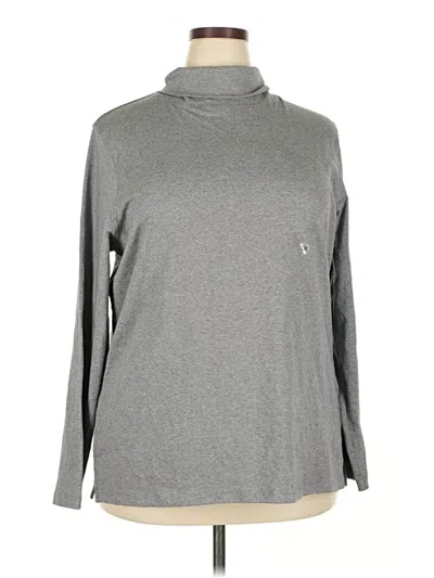 Pre-owned Preswick & Moore Long Sleeve Turtleneck In Gray