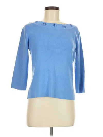 Pre-owned Preswick & Moore Pullover Sweater In Blue