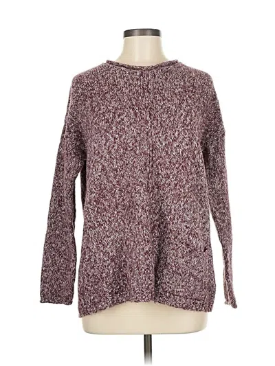 Pre-owned Preswick & Moore Pullover Sweater In Burgundy