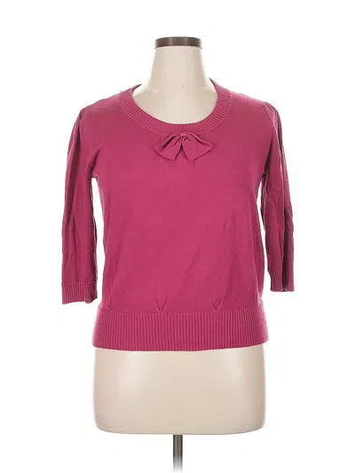 Pre-owned Preswick & Moore Pullover Sweater In Pink