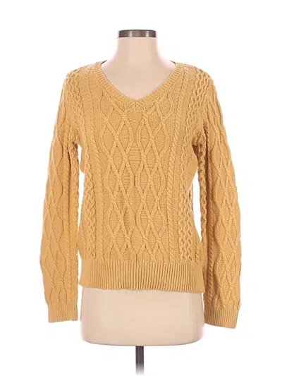 Pre-owned Preswick & Moore Pullover Sweater In Yellow