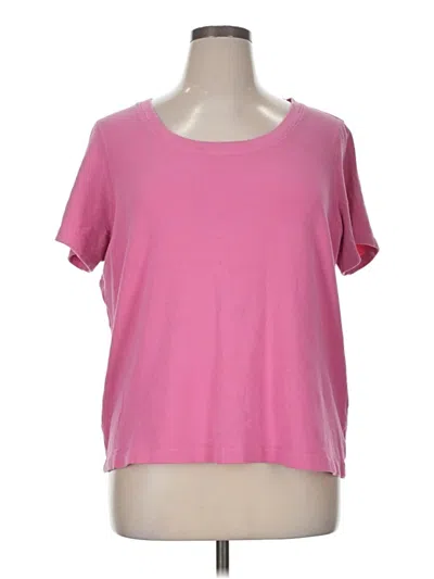 Pre-owned Preswick & Moore Short Sleeve T-shirt In Pink