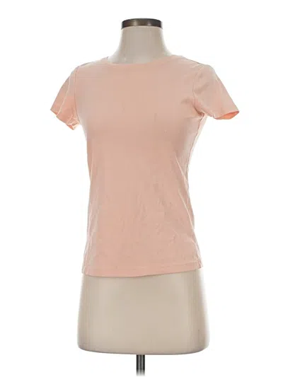Pre-owned Preswick & Moore Short Sleeve T-shirt In Pink
