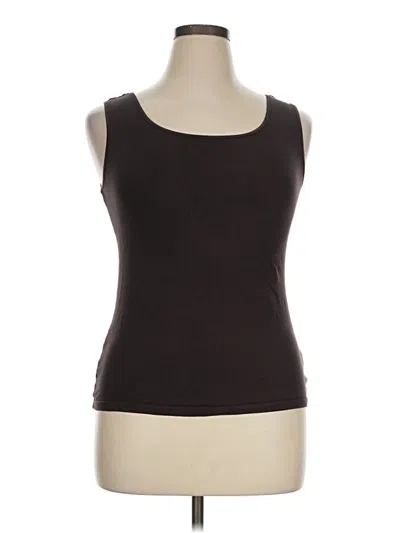 Pre-owned Preswick & Moore Sleeveless T-shirt In Brown