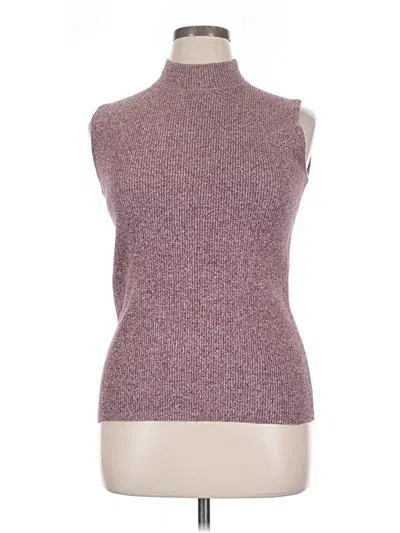 Pre-owned Preswick & Moore Sweater Vest In Burgundy