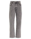 Pre't A Porte'r® Pre't A Porte'r Woman Jeans Grey Size 10 Cotton