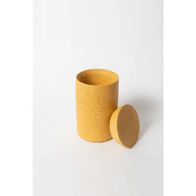 Pretti.cool Cotton Swab Holder In Marigold Terrazzo