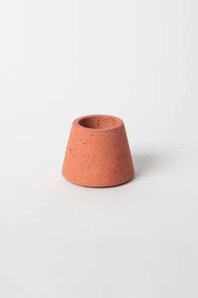 Pretti.cool Matchstick Holder In Coral Terrazzo