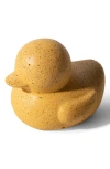 Pretti.cool Mini Concrete Rubber Ducky In Yellow