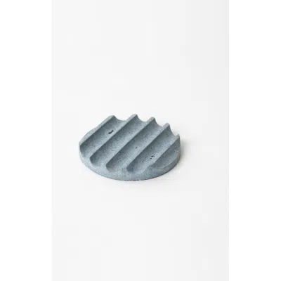 Pretti.cool Mini Soap Dish In Light Blue Terrazzo