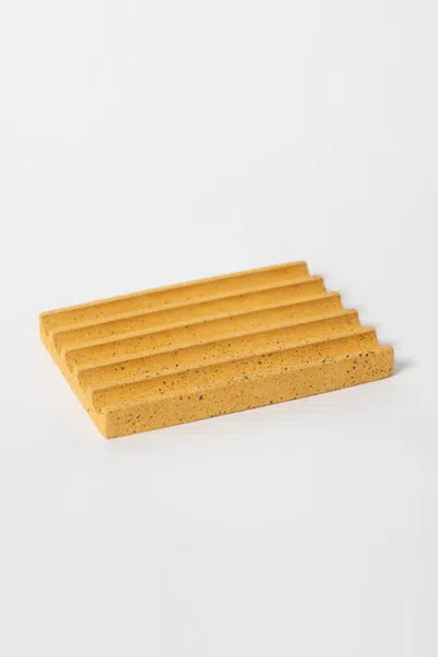 Pretti.cool Soap Dish In Marigold Terrazzo