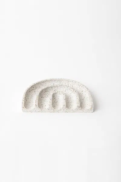 Pretti.cool Sponge Rest In White Terrazzo