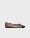 Pretty Ballerinas Ballerina Nicole Beige/svart