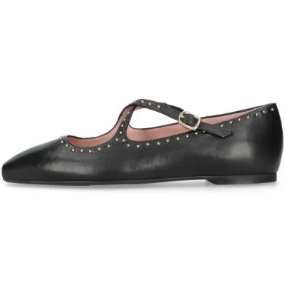 Pretty Ballerinas Criss Cross Mary Jane In Black