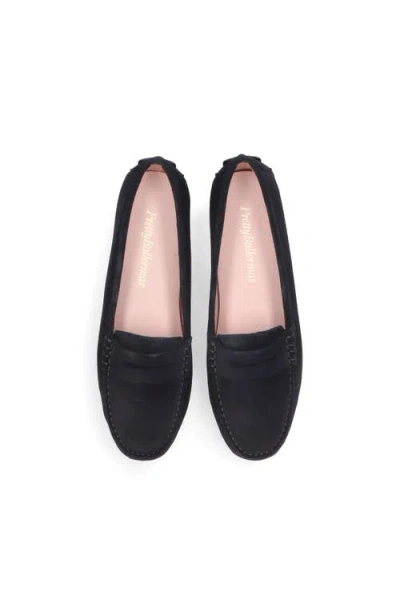 Pretty Ballerinas Driving Moccasin In Blue