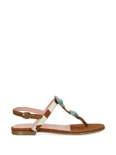 Pretty Ballerinas Judy Embellishment-strap Sandal In Multi