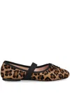 Pretty Ballerinas Lea Ballerina Shoes In Brown