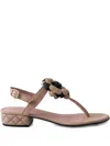Pretty Ballerinas Leather Sandals