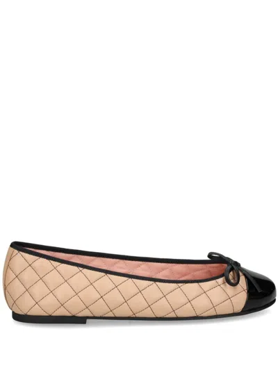 Pretty Ballerinas Rosario Ballet Flats In Neutrals
