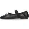 Pretty Ballerinas Round Toe Mary Jane In Black