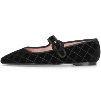 Pretty Ballerinas Square Toe Mary Jane In Black