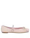Pretty Ballerinas Ballet Flats In Pale Pink
