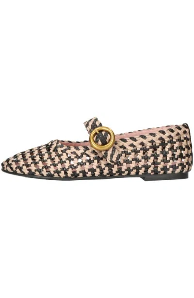 Pretty Ballerinas Woven Mary Jane In Multi