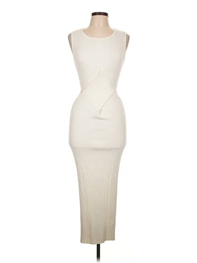 Pre-owned Pretty Garbage Cocktail Dress In Ivory