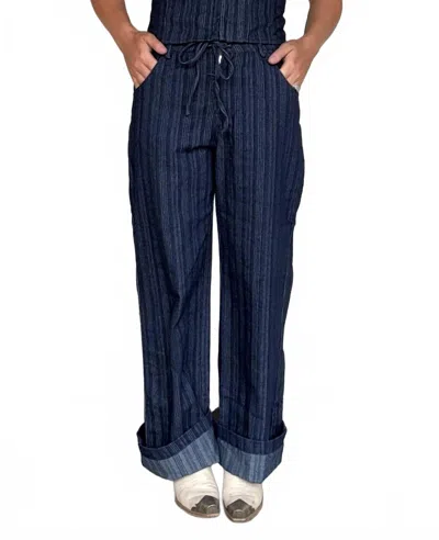 Pretty Garbage Kendra Set Bottoms In Blue