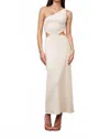 Pretty Garbage Lifetime Of Love Maxi Dress In Ivory In White