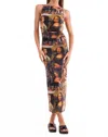 Pretty Garbage Monalisa Dress In Multi In Multi