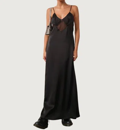 Pretty Garbage Monet Maxi Dress In Black