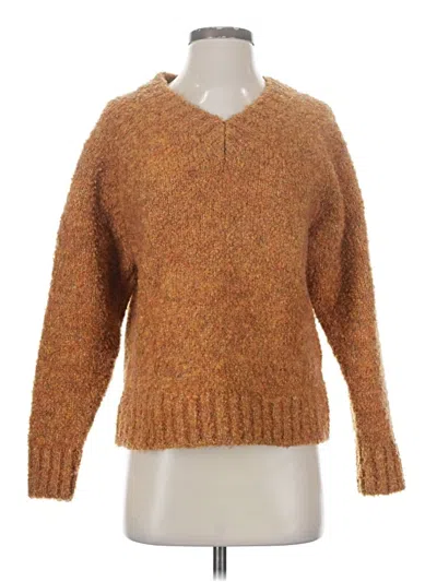Pre-owned Pretty Garbage Pullover Sweater In Brown