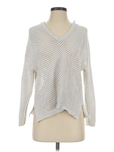 Pre-owned Pretty Garbage Pullover Sweater In Ivory