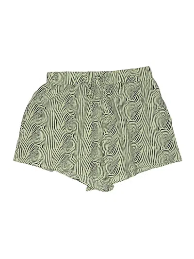 Pre-owned Pretty Garbage Shorts In Green