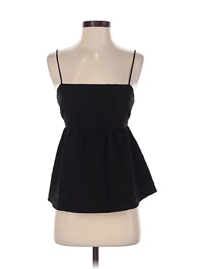 Pre-owned Pretty Garbage Sleeveless Top Black Strapless Neckline Tops