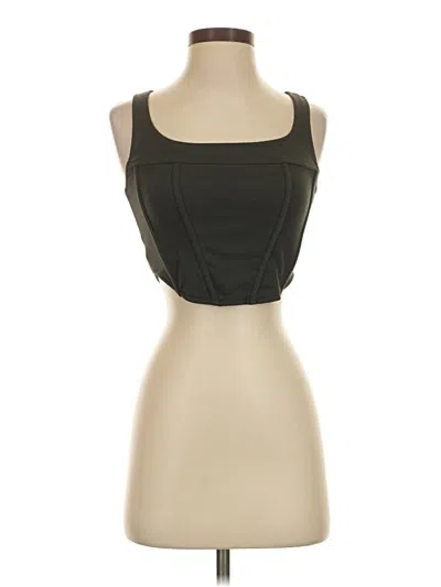 Pre-owned Pretty Garbage Tube Top Black Strapless Neckline Tops