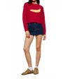 Pretty Garbage Ulla Banana Sweater In Red In Red