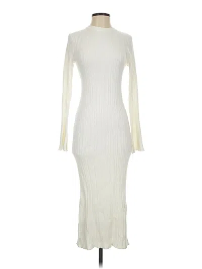 Pre-owned Pretty Garden Casual Dress In White