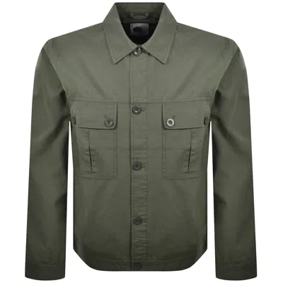 Pretty Green Bostall Overshirt Green